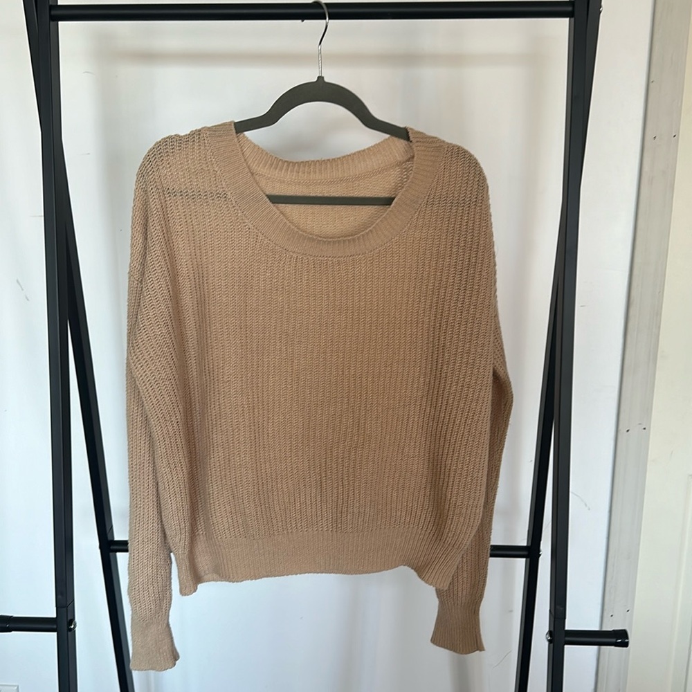 Cecil McBee Cream Sweater